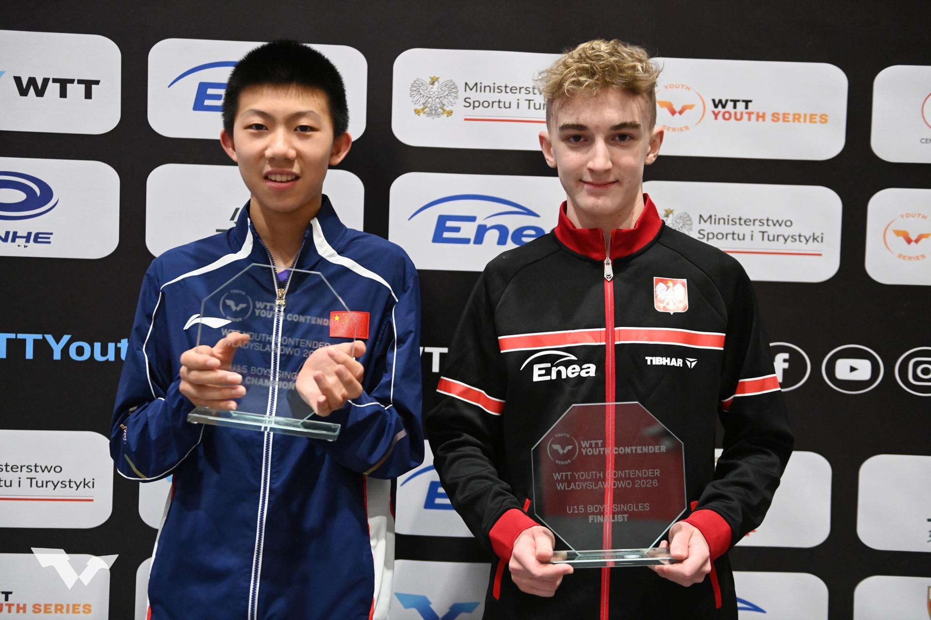 勇夺双冠！国乒14岁新星崛起：外公带他入门，看齐王楚钦林诗栋？